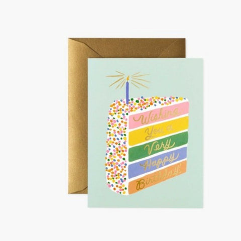 Boxed Set of Cake Slice Birthday Card