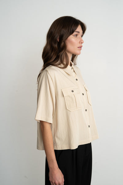 Utility Pocket Short Sleeve Shirt