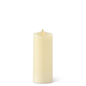 2" x 6.1" Slim Luminara Ivory Pillar