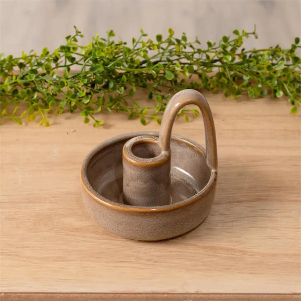 Ceramic Taper Candle Holder