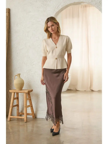 Brown Skirt