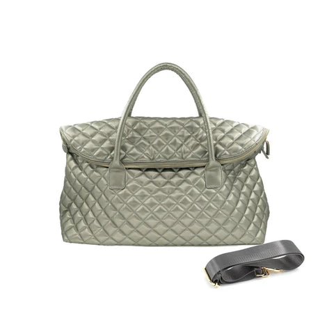 BC Quilted Weekender Bag