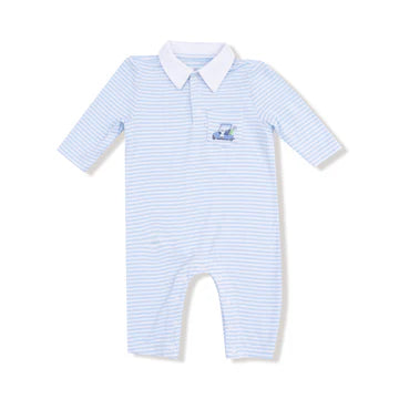 Golf Cart Pocket Polo Romper