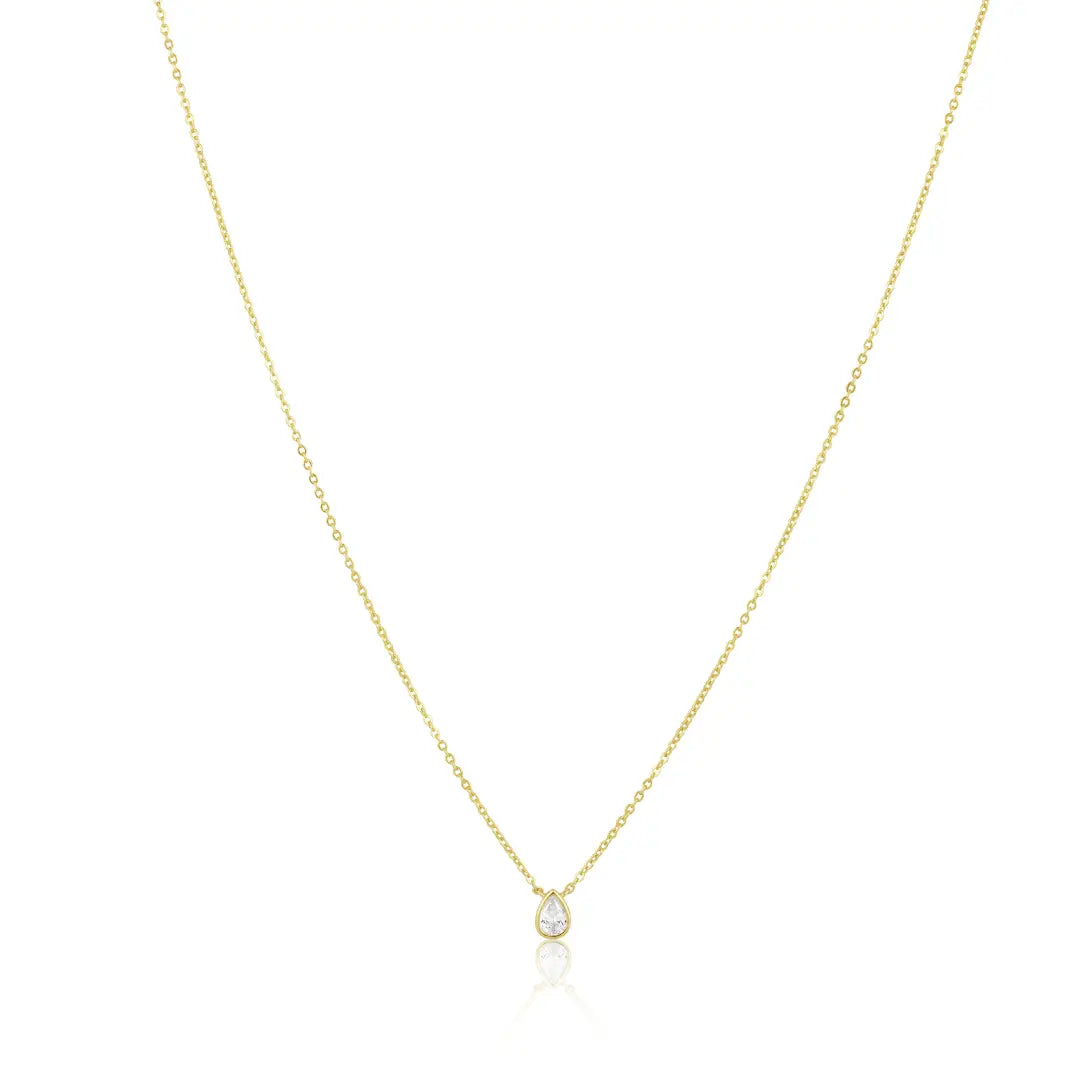 Ines Raindrop Necklace Cz