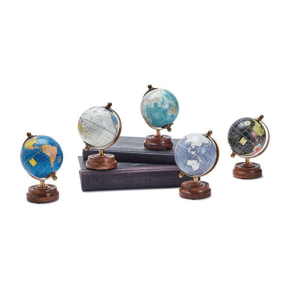 5pc Assorted Mini Globes