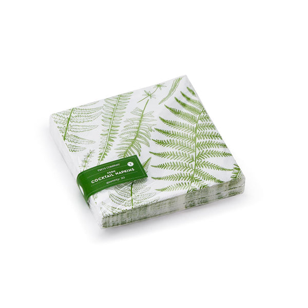 Fern Paper Cocktail Napkin