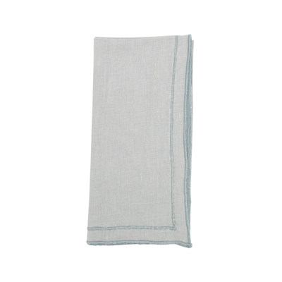 Stonewashed Overlock Border Napkin