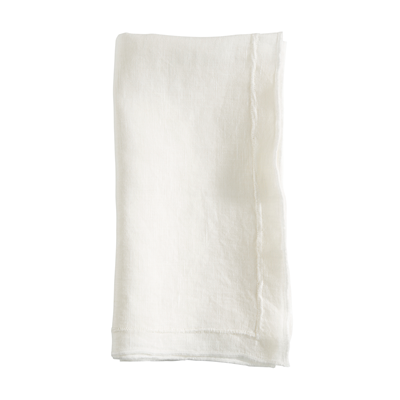 Stonewashed Overlock Border Napkin