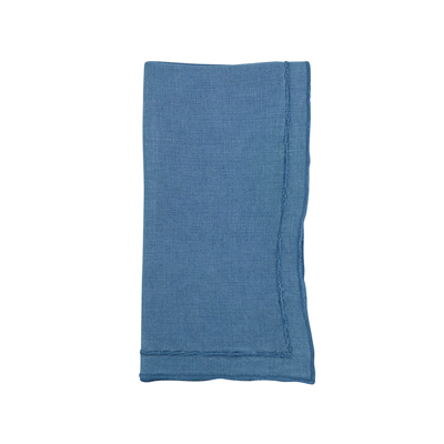 Stonewashed Overlock Border Napkin