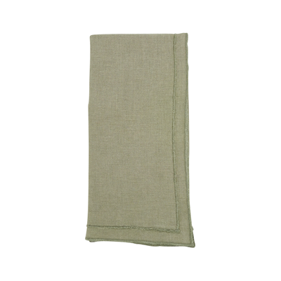 Stonewashed Overlock Border Napkin