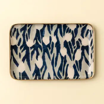 Madhavi Decorative Enameled Tray