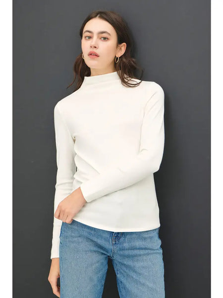 Ultra Soft MockNeck Tee