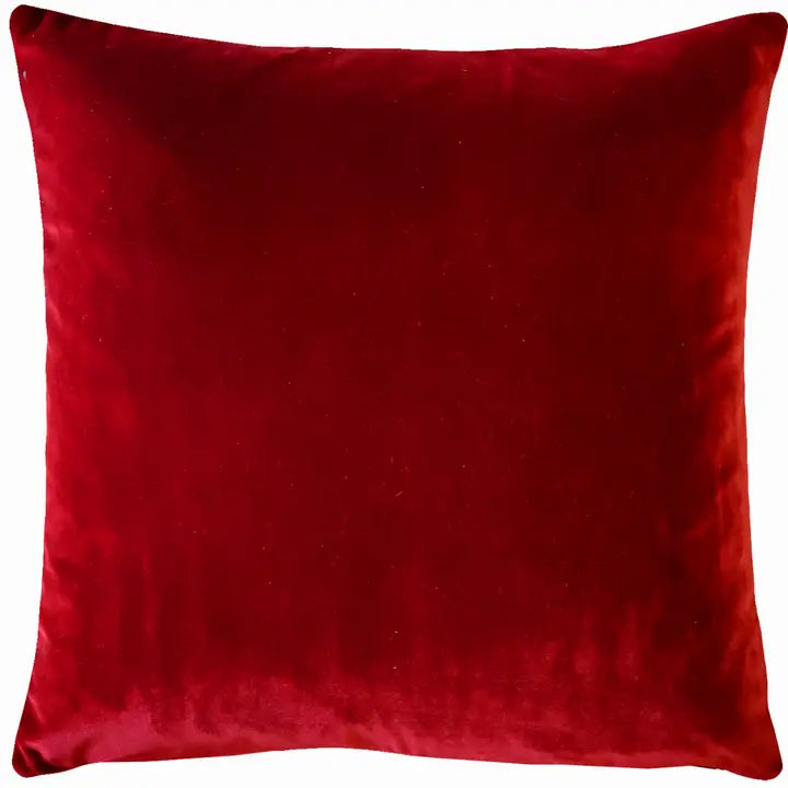 20" Velvet Throw Pillow