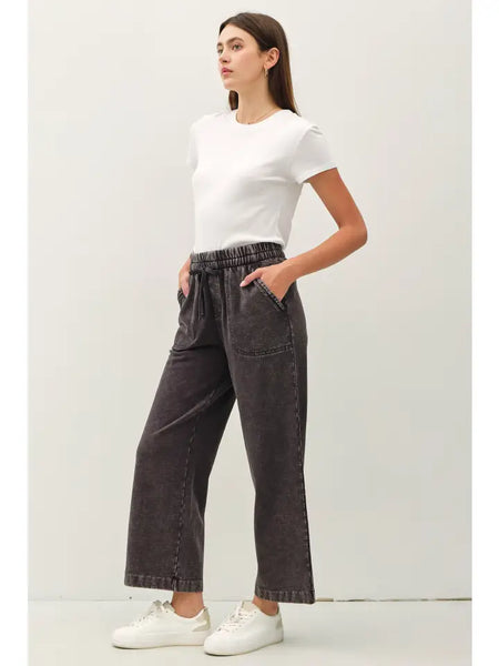 Acid Washed Cotton Pant