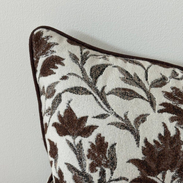 12" x 20" Thea Brown Print Cushion