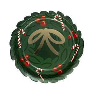 Wreath Shaped Paper Plate