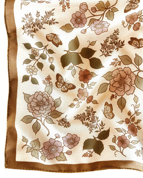 100% Silk Bandana Scarf