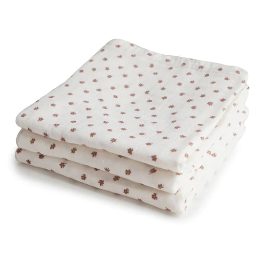 Organic Cotton Muslin Cloths