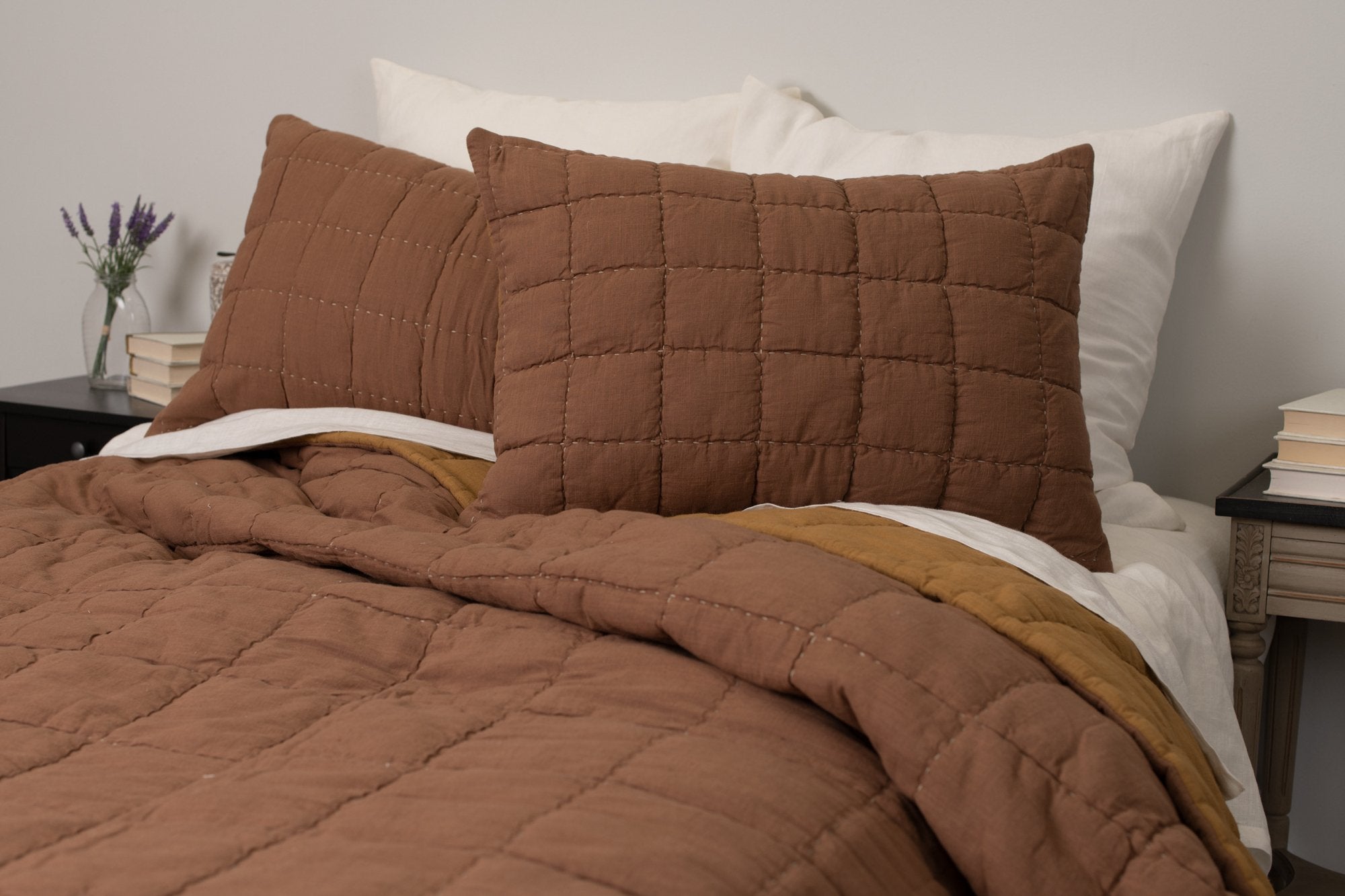 Spencer Quilt, Ochre