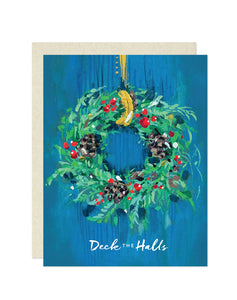 Deck The Halls Card