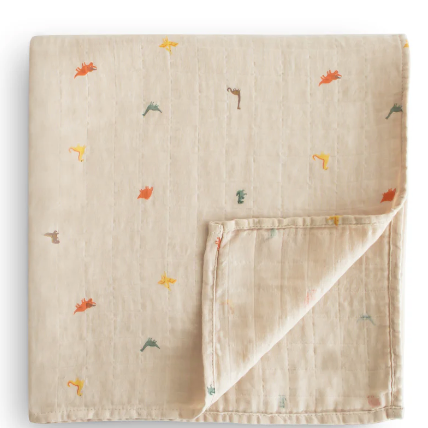Organic Cotton Muslin Swaddle Blanket