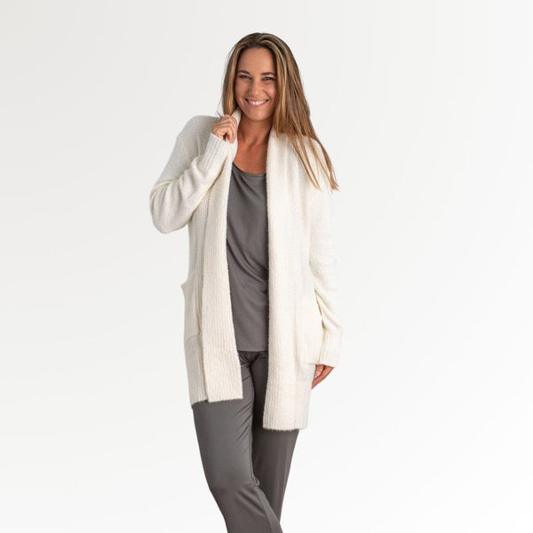 Bamboo Plush Midi Cardigan