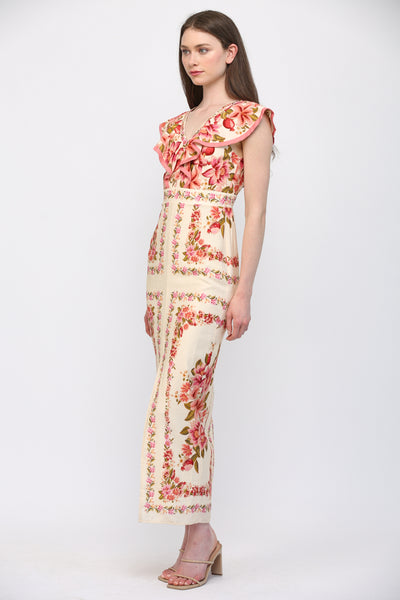 Floral Ruffle Dress