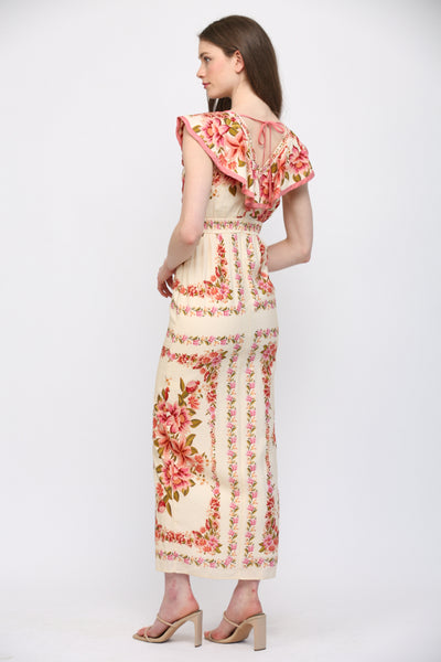 Floral Ruffle Dress