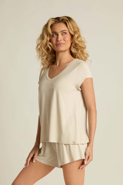 Classic V-Neck Tee Shirt