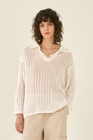 Mix Knit Pullover
