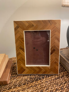 Parquet 5x7 Photo Frame