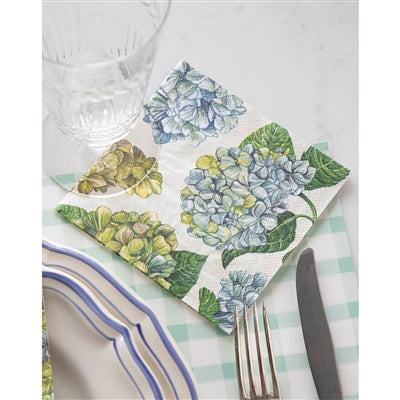 Hydrangea Cocktail Napkin - pack of 20