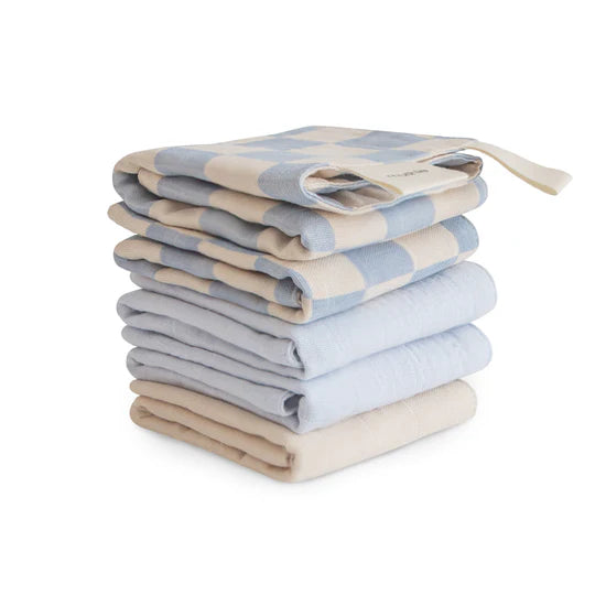 Muslin Cotton Washcloth 5-Pack
