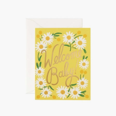 Daisy Baby Card