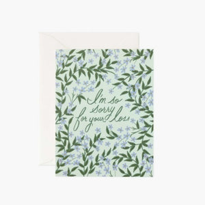 Laurel Sympathy Card