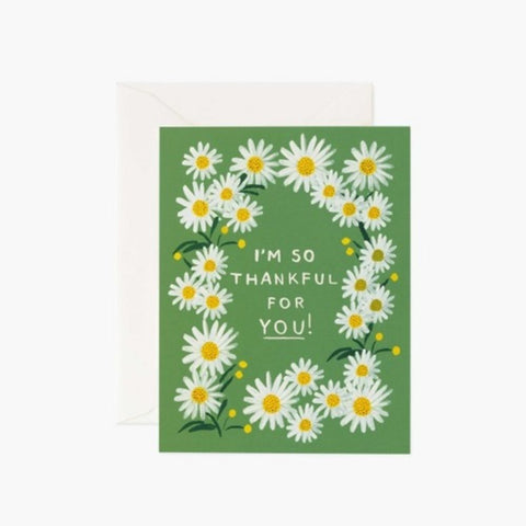 Daisies Thankful for You Card