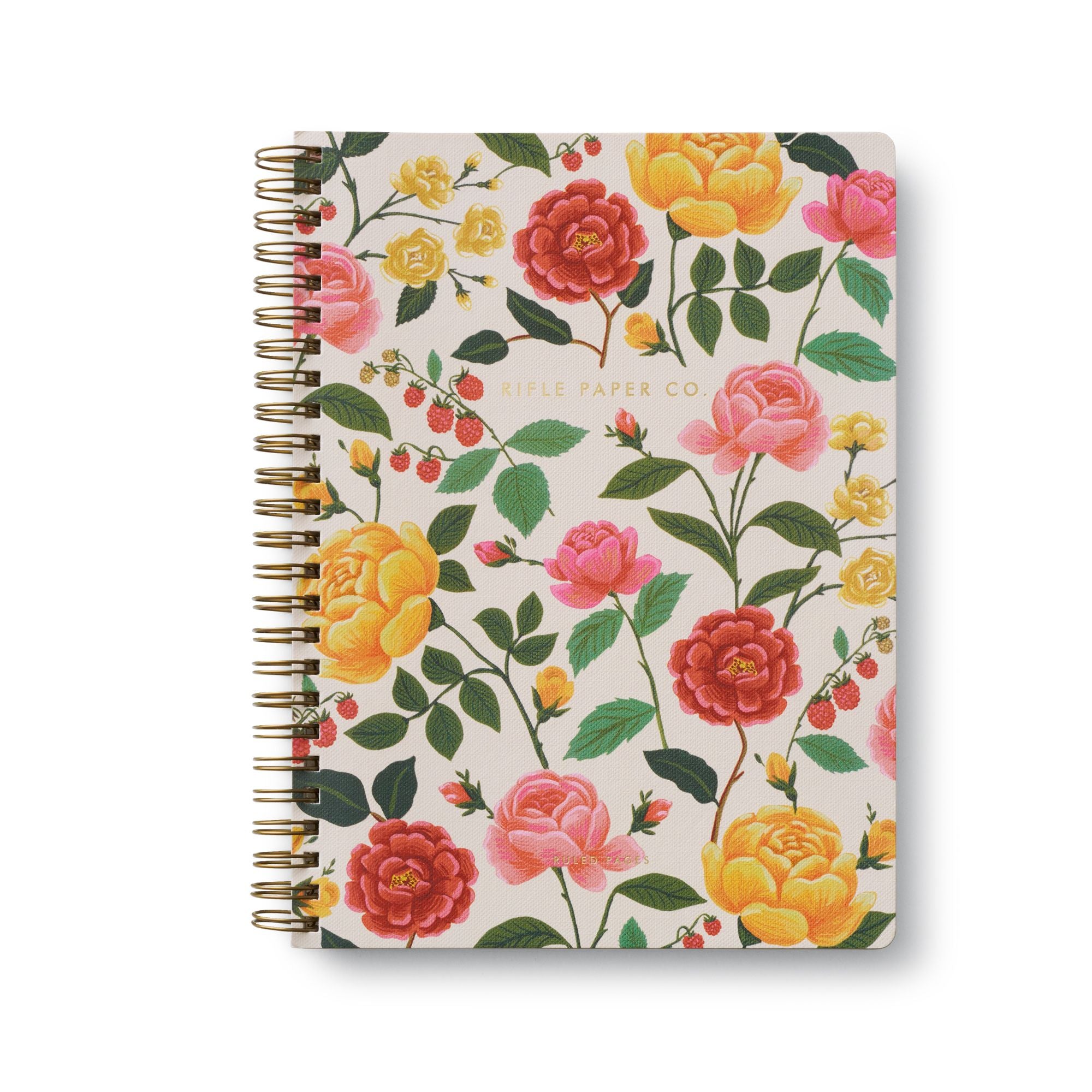 Roses Spiral Notebook