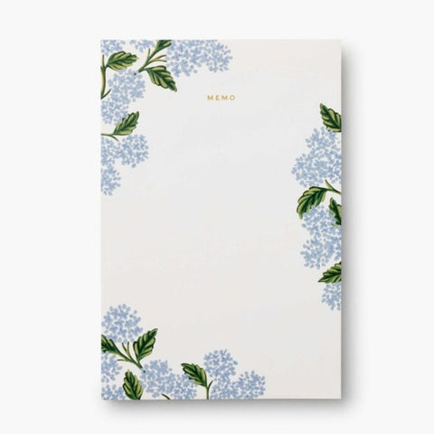 Hydrangea Memo Notepad