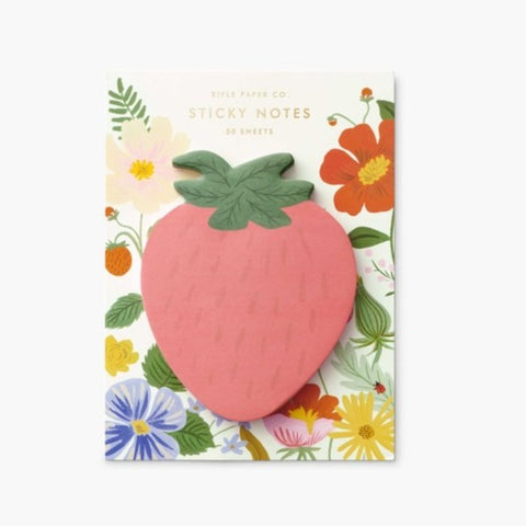 Strawberry Sticky Notes