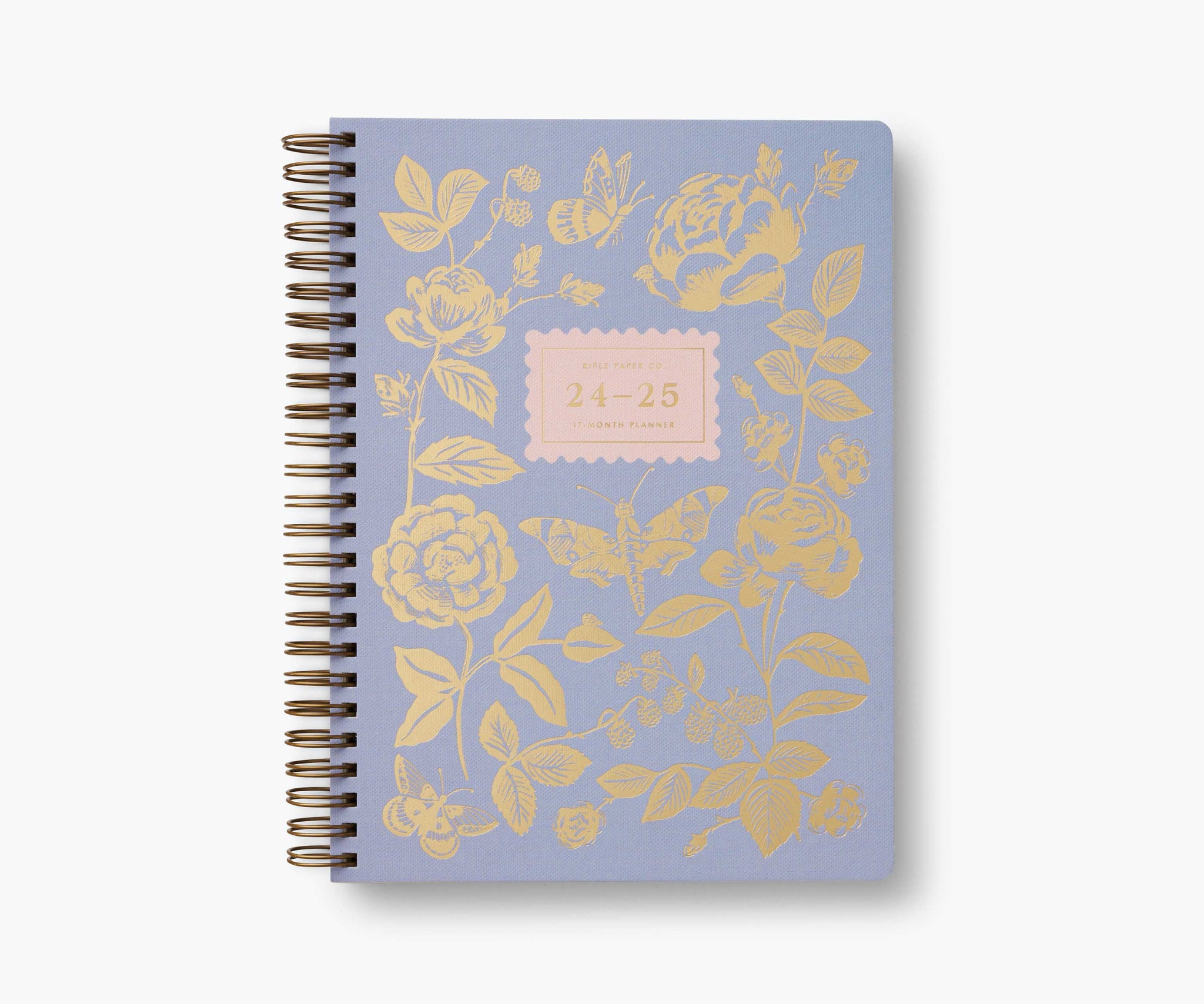 2025 English Rose Academic Spiral Planner