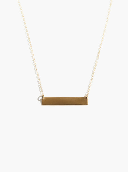 Horizon Necklace: Be Brave