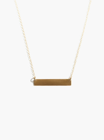 Horizon Necklace: Be Brave