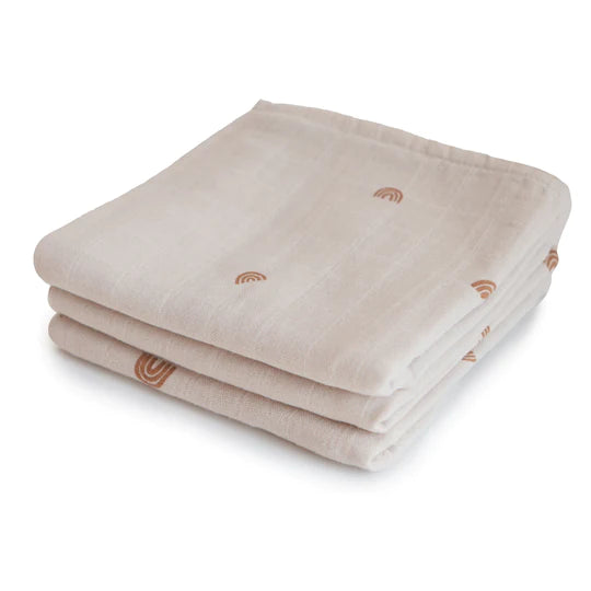 Organic Cotton Muslin Cloths