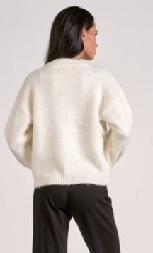 Sweater Cardigan Front