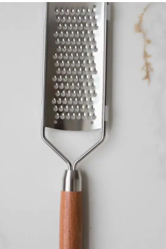 Cheese Grater with Walnut Wood Handle