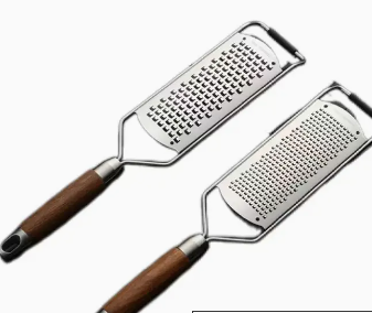 Cheese Grater with Walnut Wood Handle
