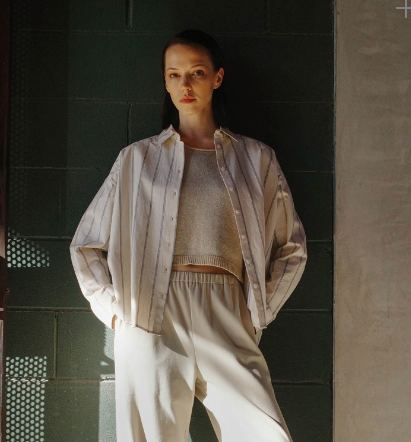 Striped Loose Fit Shirt