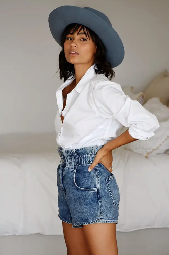 White Button Up Oxford