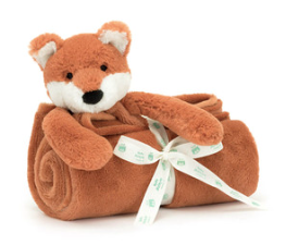 Bashful Fox Cub Blankie