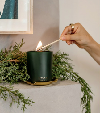Candle Winter Fir